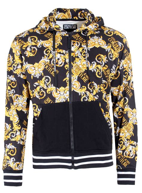 versace replica hoodies|versace zip up hoodie.